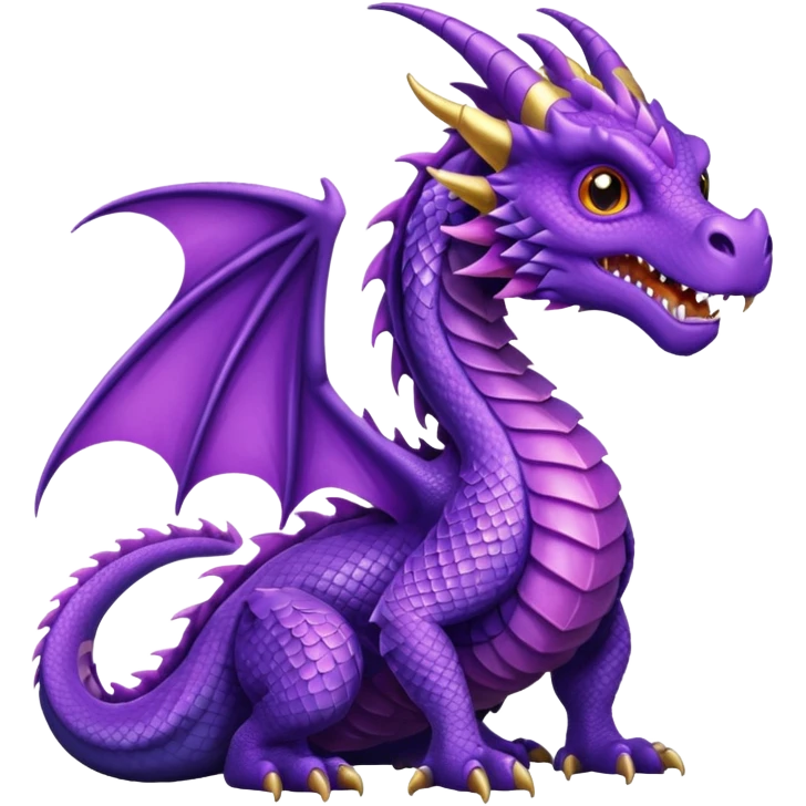 purple dragon emoji