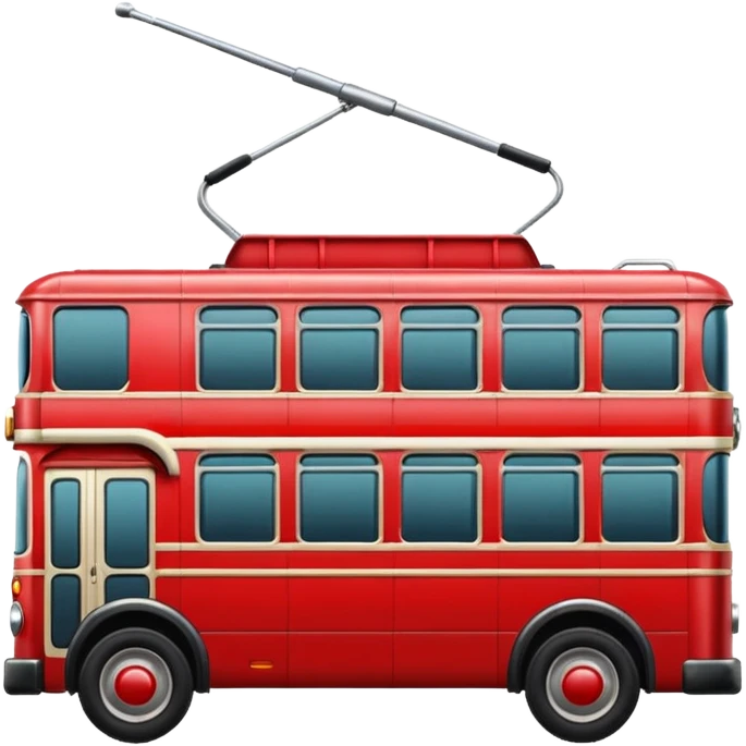 trolleybus emoji
