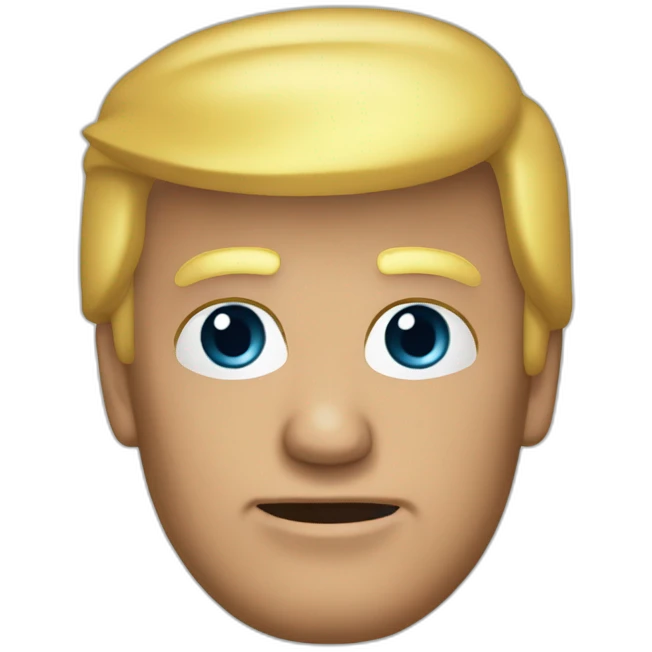 Trump énervé emoji