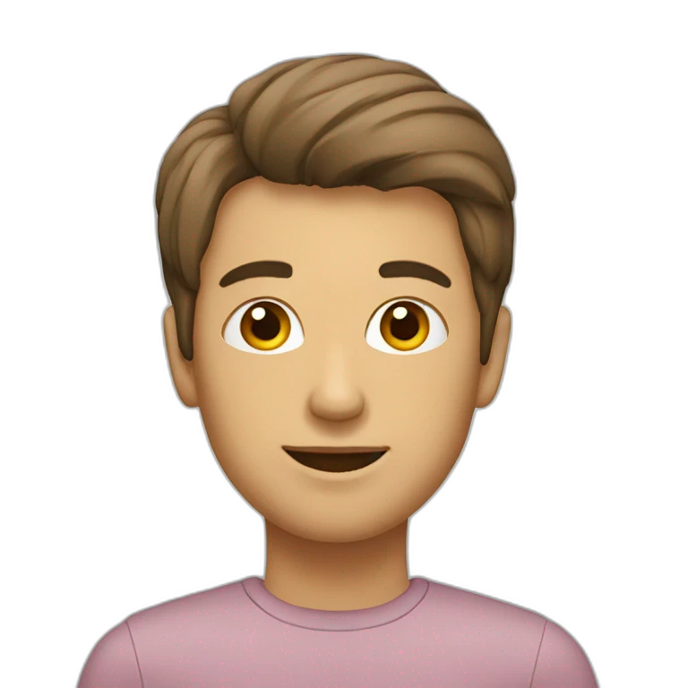 Homme avec sa femme emoji