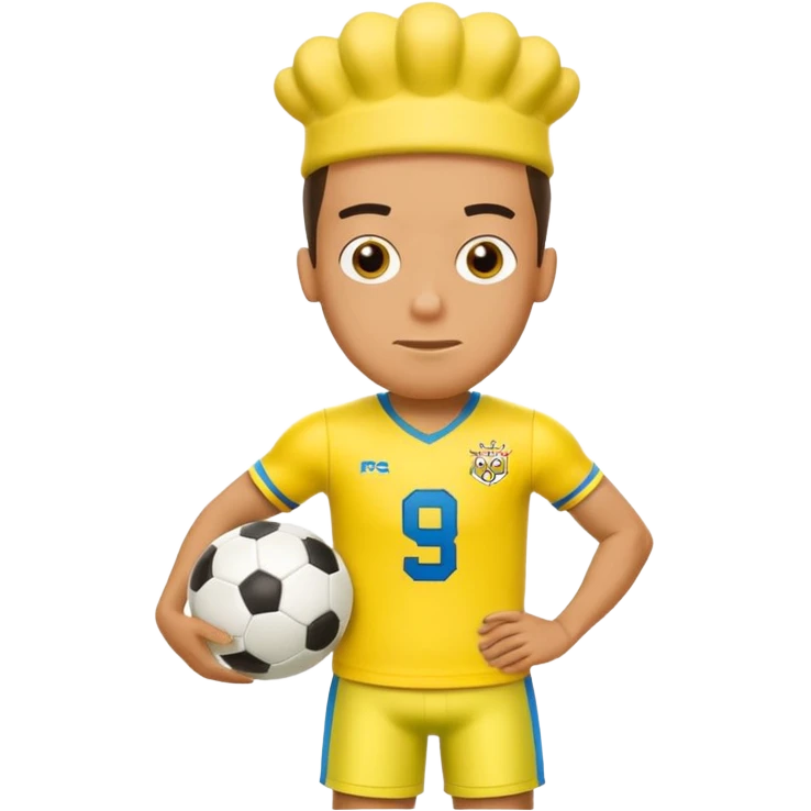 Make a yellow football jersey say Elijah and make there a SpongeBob badge emoji