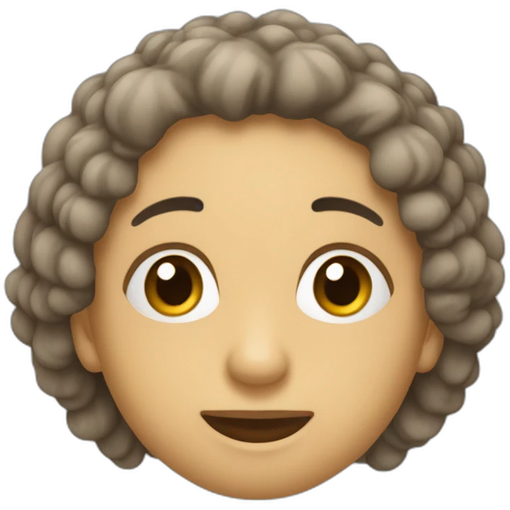 Careca monocelha emoji