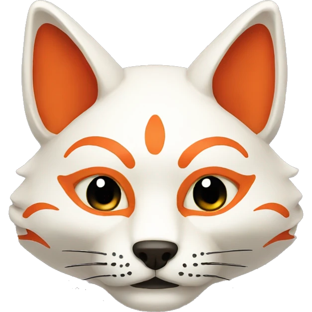 japanese kitsune mask emoji