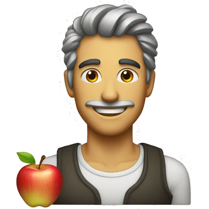 good apple emoji
