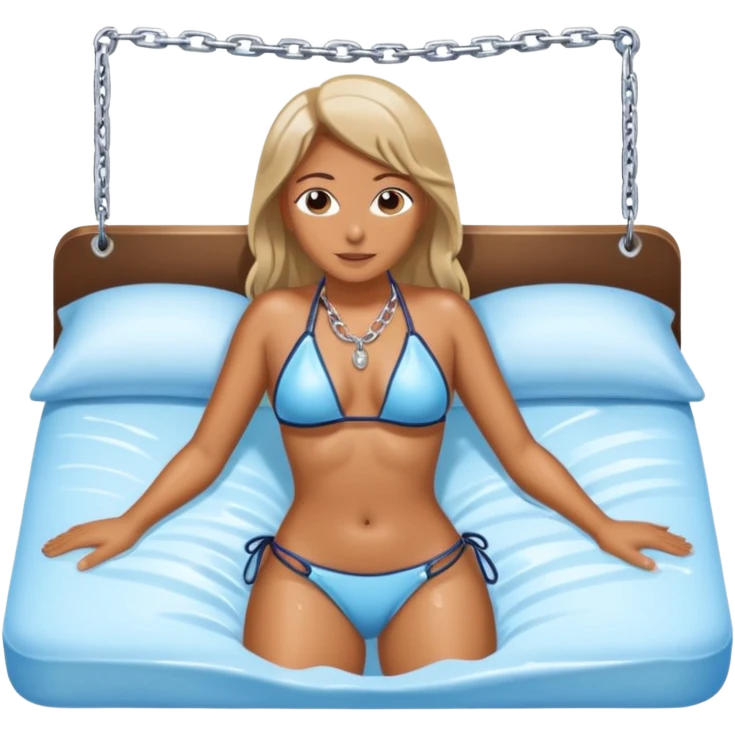 👙💦🍆🛏️⛓️ emoji
