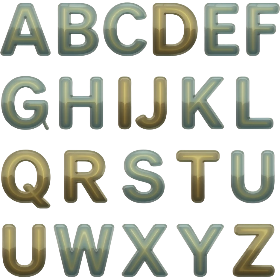 alphabet emoji