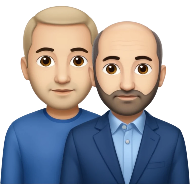 make photo Ilham Aliev and Nikol Pashinyan emoji