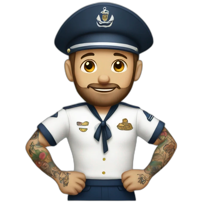 tattooed sailor] emoji