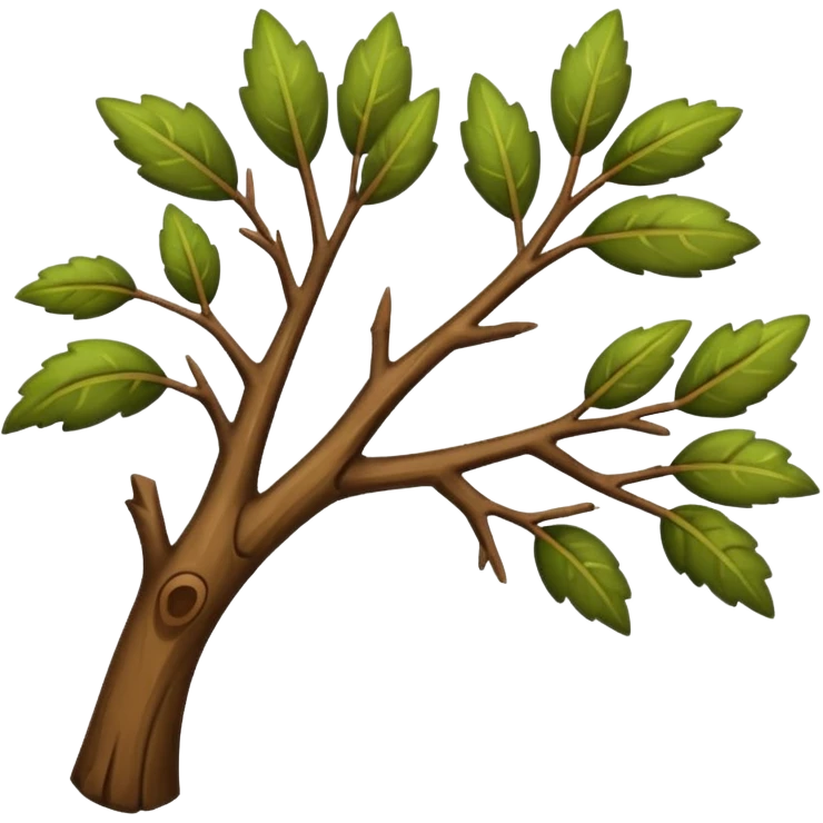 a tree branch emoji