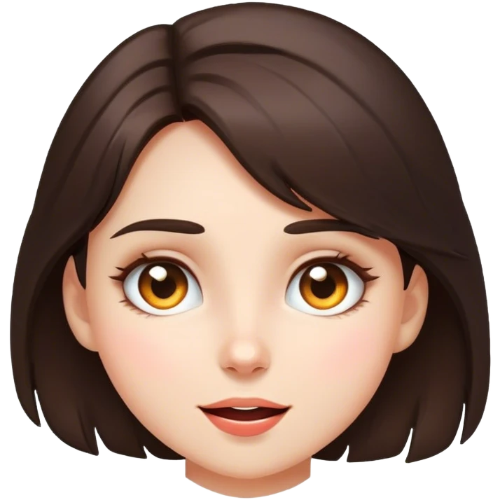 Fantastic emotion!!! (brunette girl) emoji