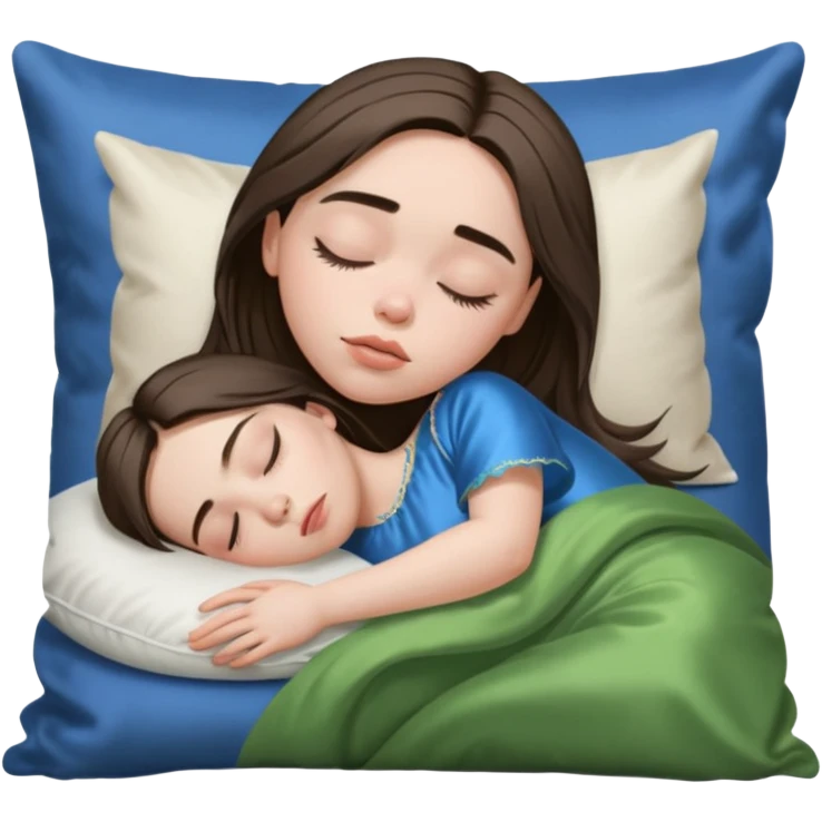 بیلی ایلیشsleeping beauty brunette white girl with a silk pillow emoji