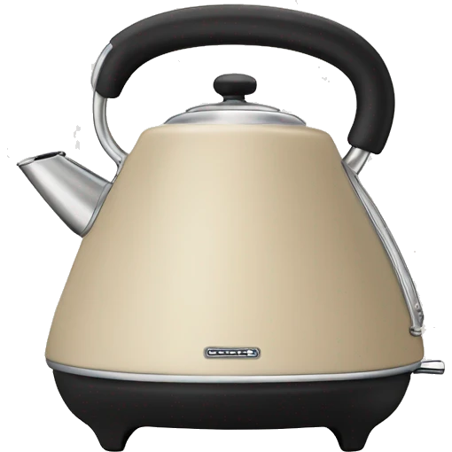 Beige SMEG kettle  emoji