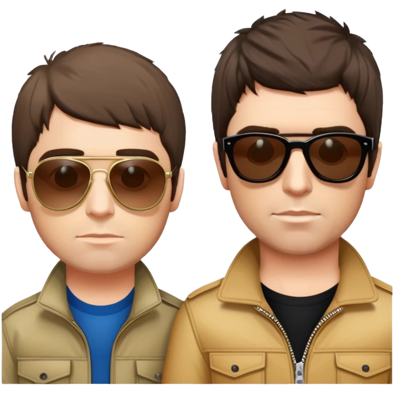 Liam and Noel Gallagher emoji
