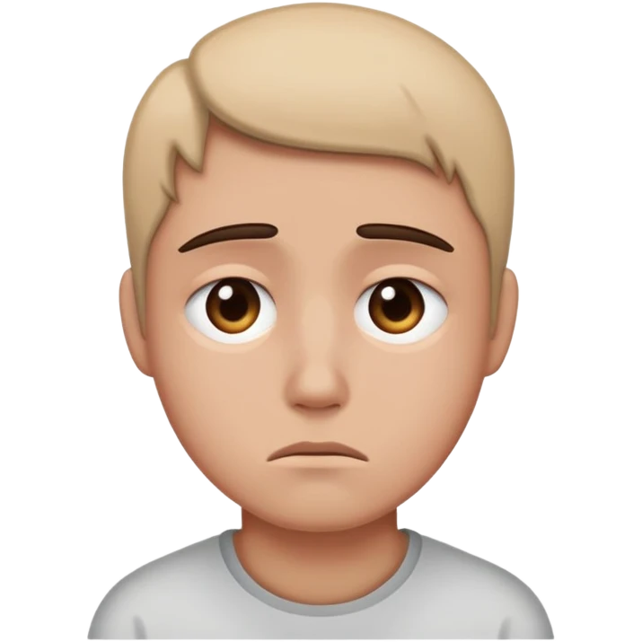 Depressed  emoji
