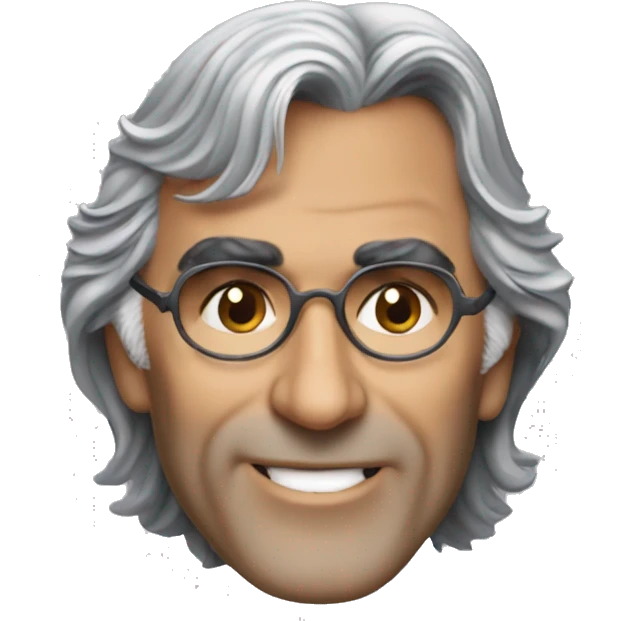 Andrea Bocelli no glasses emoji