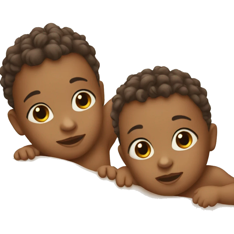 three babies emoji