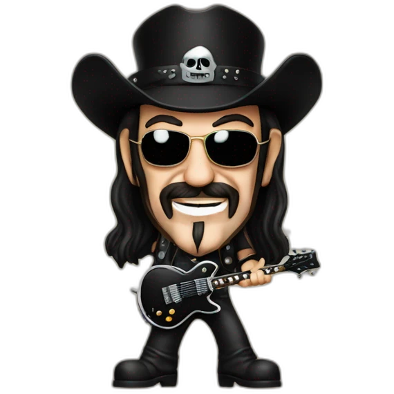 Lemmy Kilmister Smiling emoji