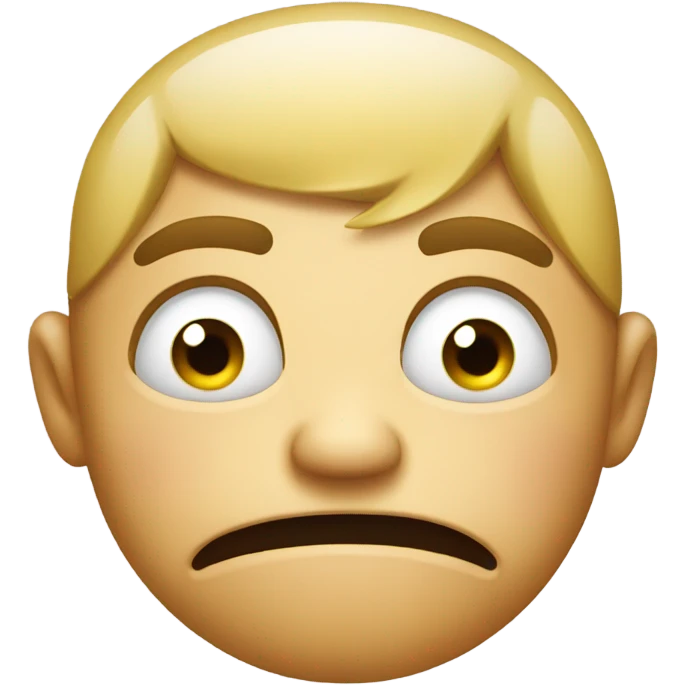 Mad emoji with tear emoji