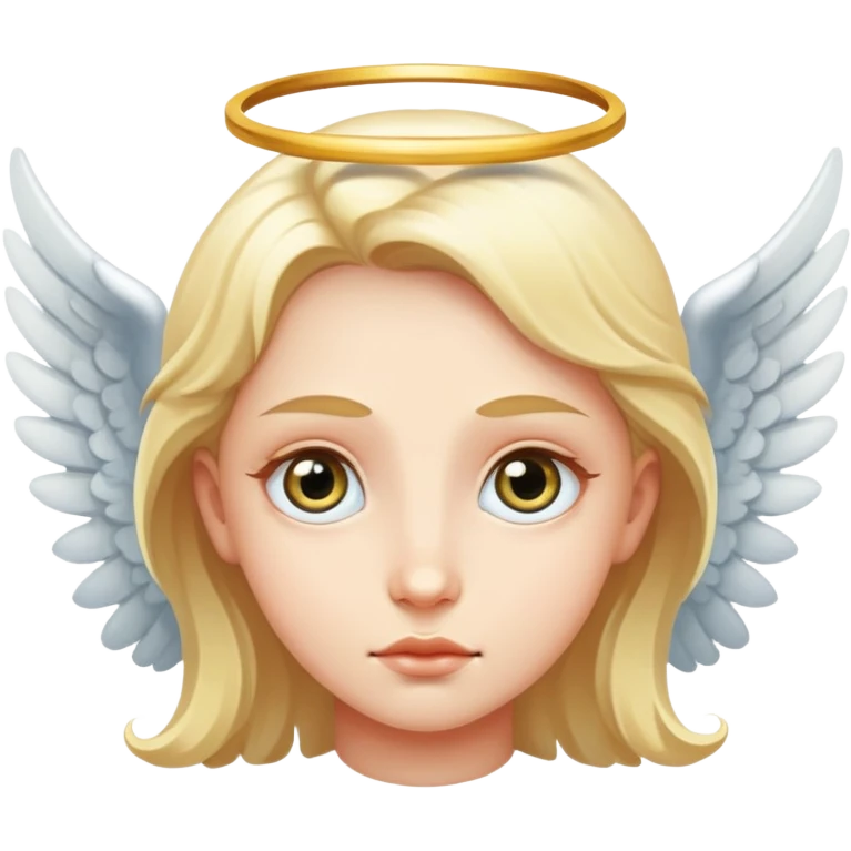 angel with three eyes emoji