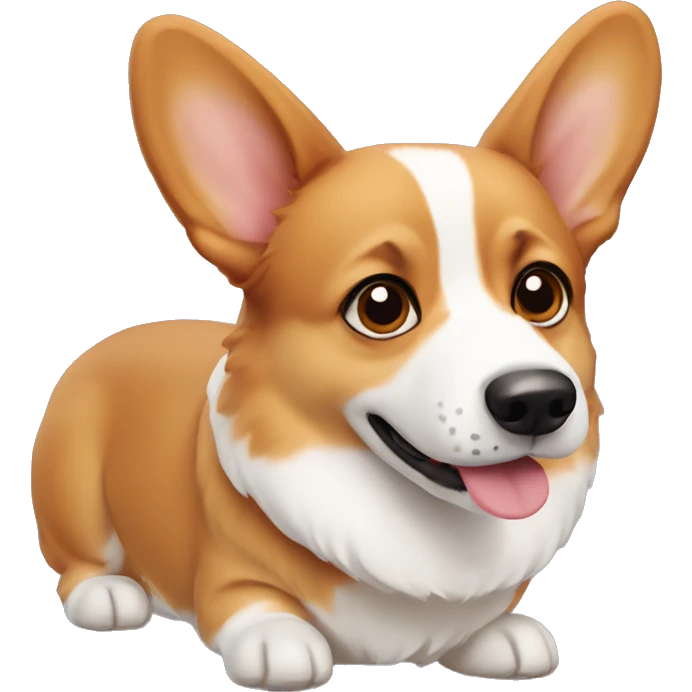 A corgi emoji