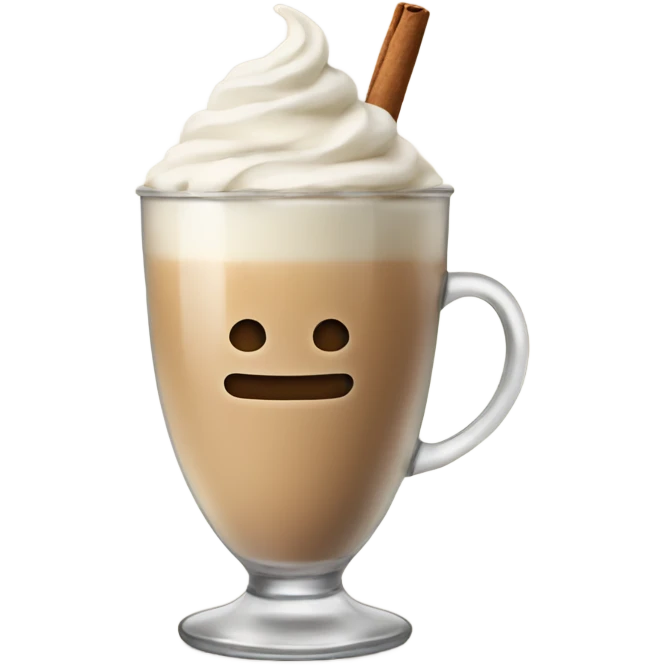 Vainilla chai latte emoji