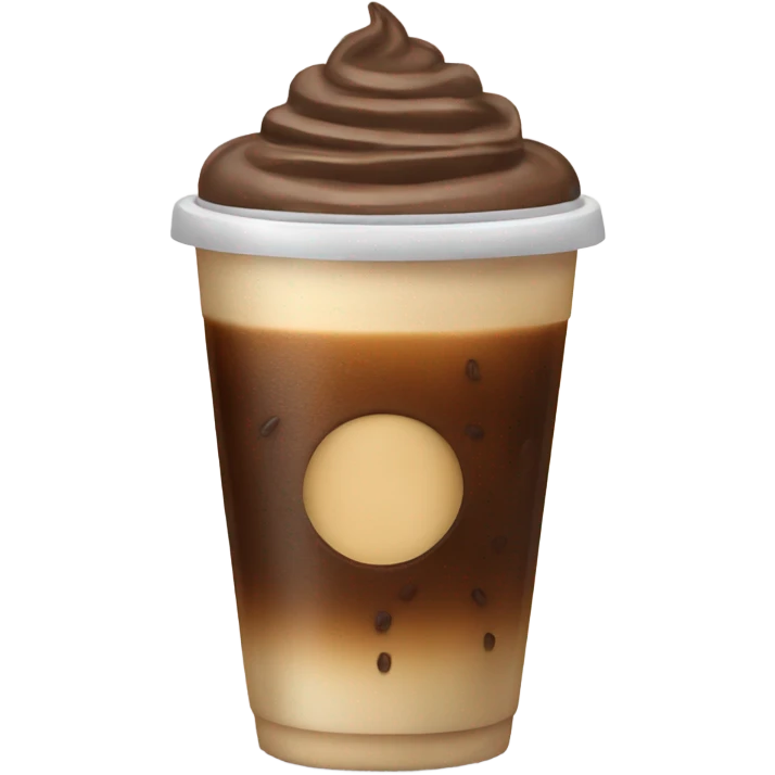 Ice coffee  emoji