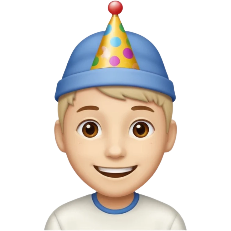 Plane Birthday cap  emoji