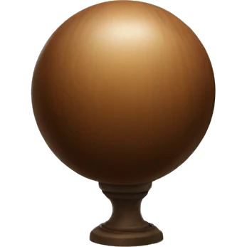 laurel oracle brown sphere  emoji