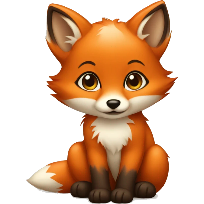 fox baby emoji
