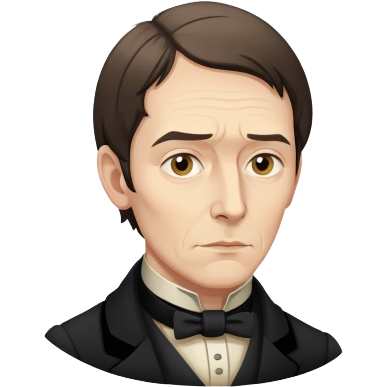 Robert Owen with a thoughtful expression emoji