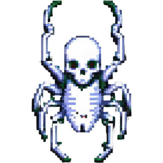 skeleton bug emoji