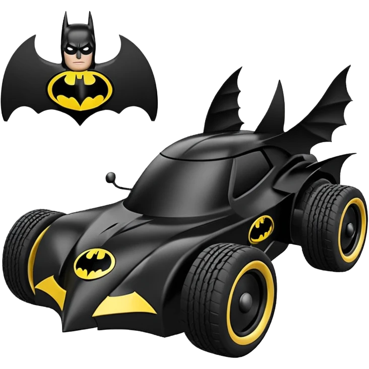 Aarma Basher Batman and robin’s rc car  emoji