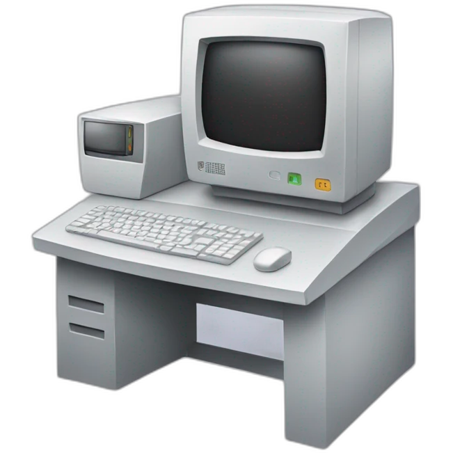 Modern computer emoji