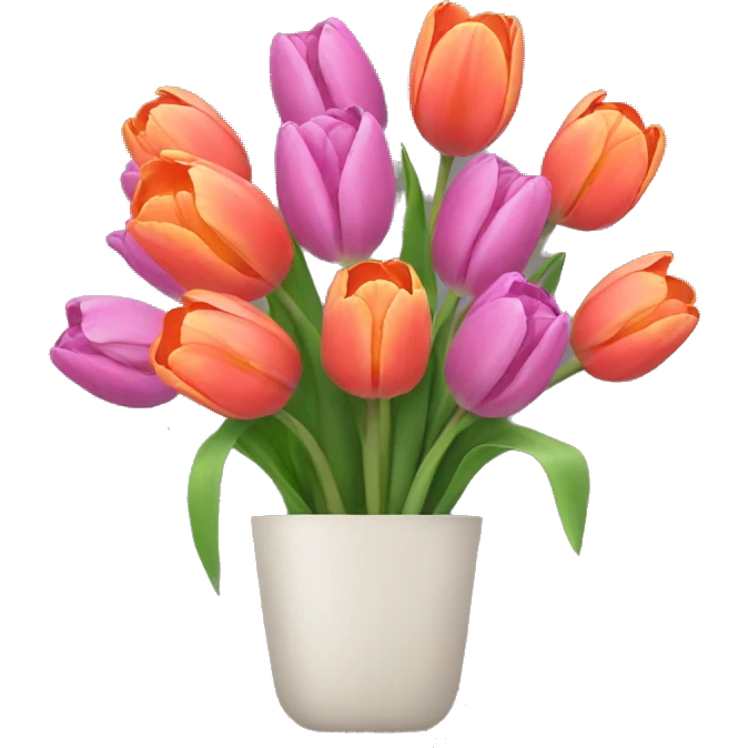 Tulip bouquet  emoji
