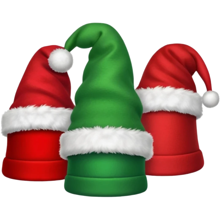 christmas hats emoji