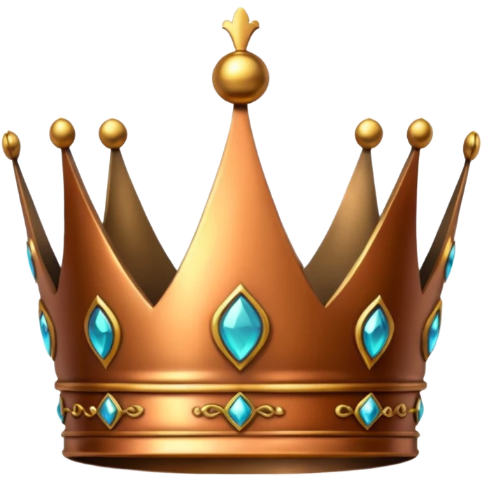 bronze crown emoji