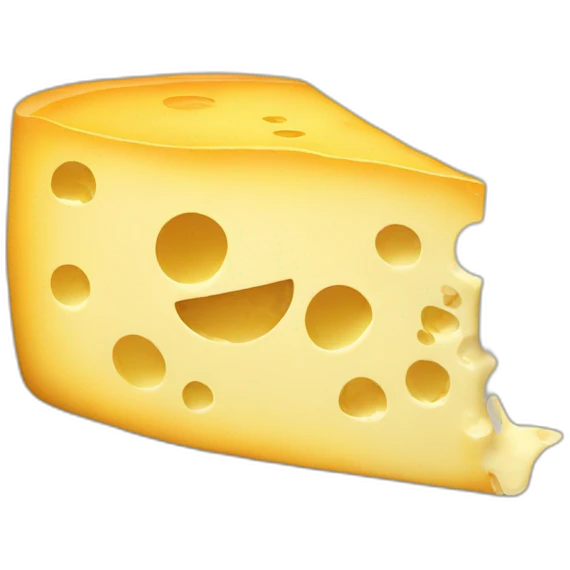 hungry cheese emoji