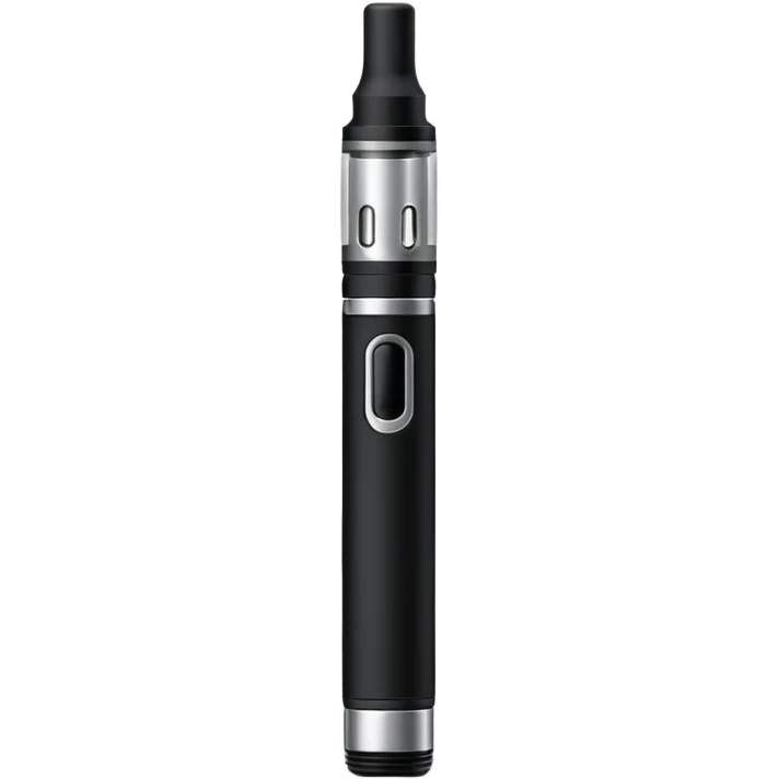 black simple Electronic cigarette emoji