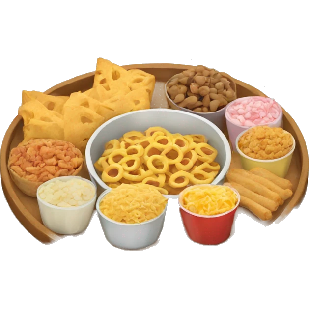 tray of snacks emoji