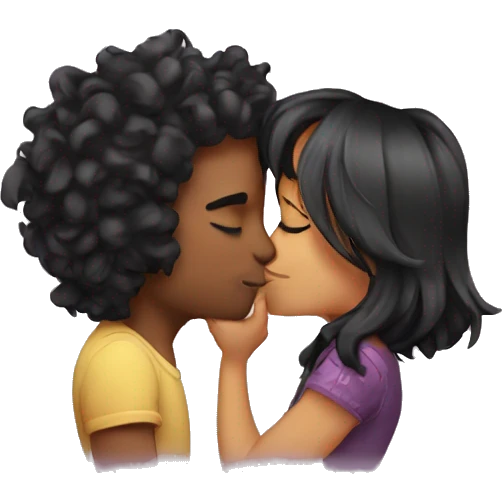 kissy kiss yay hah emoji