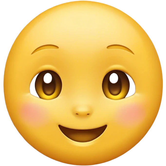 Yellow cute please face emoji  emoji