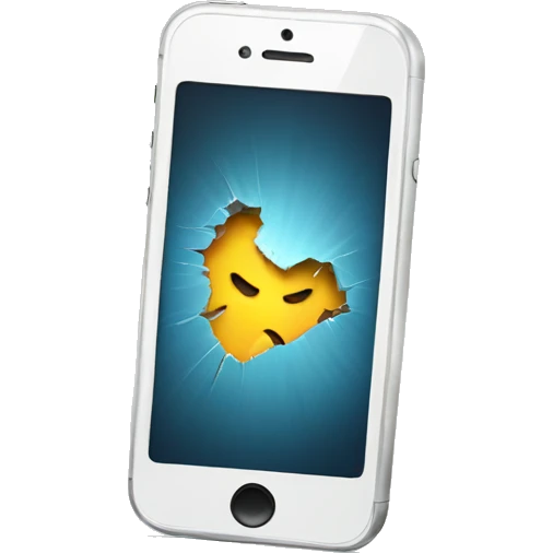 broken iphone emoji