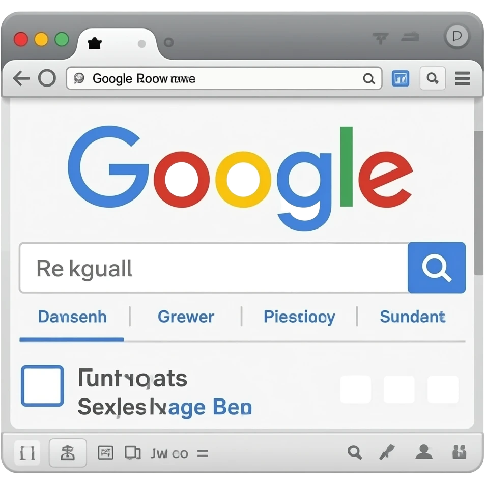 a website in the first page of google emoji