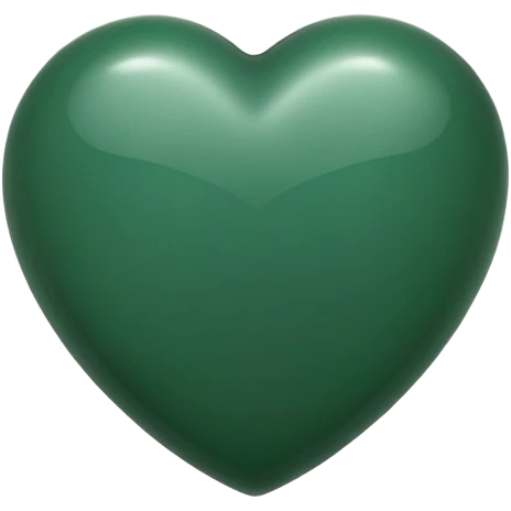 Dark Green Heart emoji