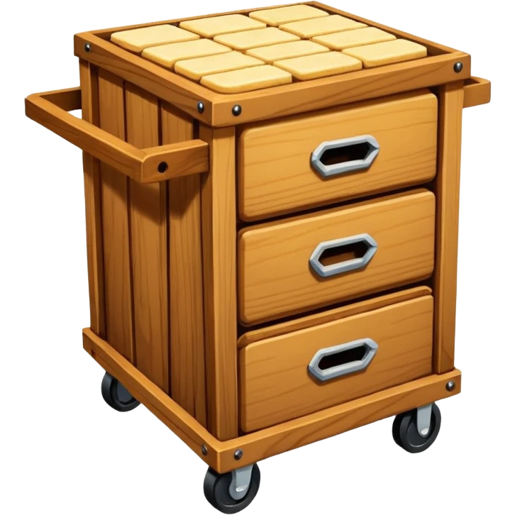 diy wood cube pancake cart plans for dewalt compressor wooden cube emoji
