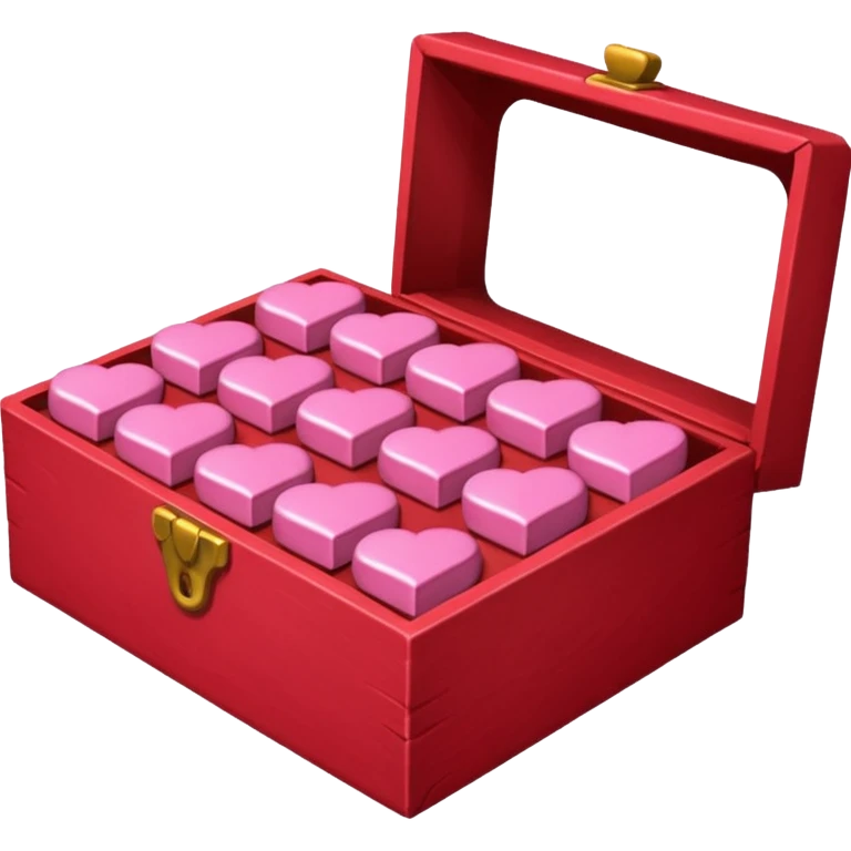 caja de bombones valentines day emoji