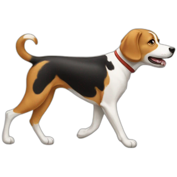 walking dog emoji