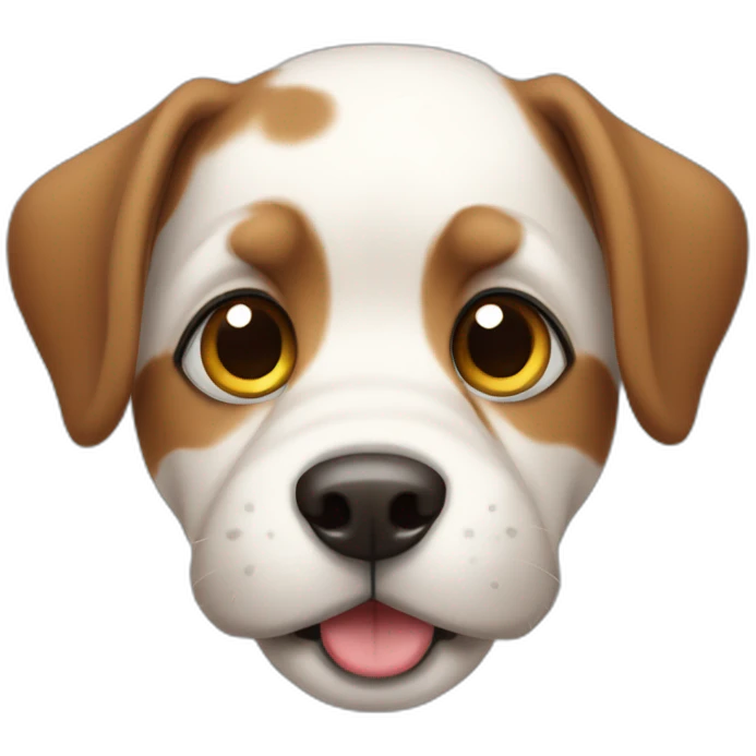 cute-cartoon dog emoji