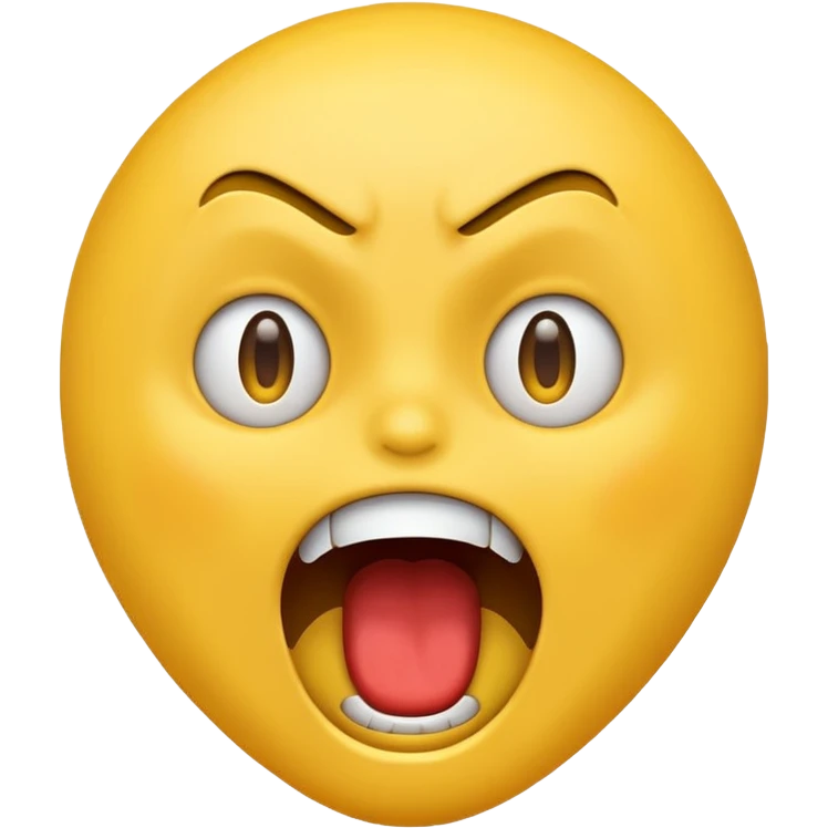 Empji screaming emoji