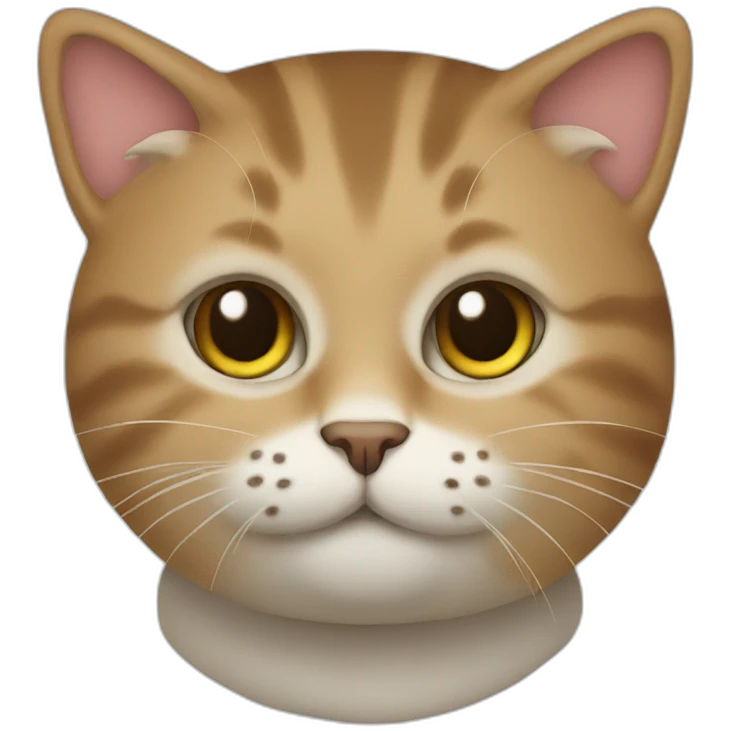 A cat with a mush room head emoji